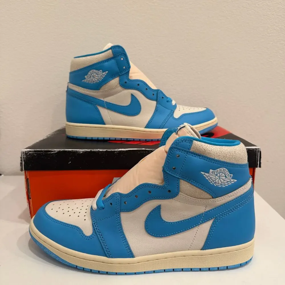 Size 11.5 -Nike Air Jordan 1 Retro High OG Reimagined Dark UNC Blue DZ5485-402